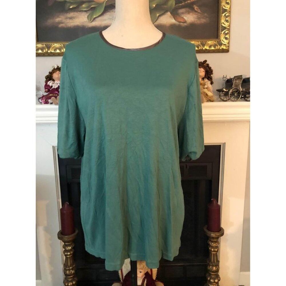 Carole Little Retro Boucle Women’s Blouse Shirt Size 16